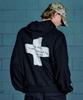 Nod Tired Harold Zip-Up Hoodie (Black)
