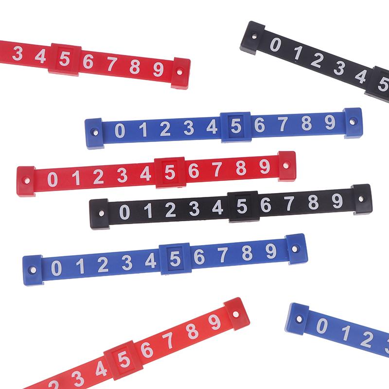 2Pcs Foosball Counter Marker Table Game Scoring Units 10 Numbers For Football Keepers Standard Tables Scoreboard