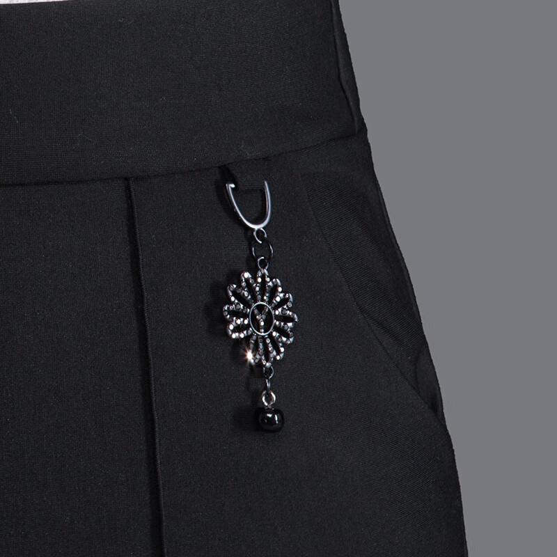 Sibaishe Women's High-Waist Slim Flared Commuter Pants