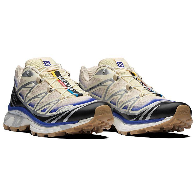 Salomon XT-6 Skyline Functional Retro Trend Low-Top Outdoor Shoes Unisex Shoes Sand-Yellow 416300