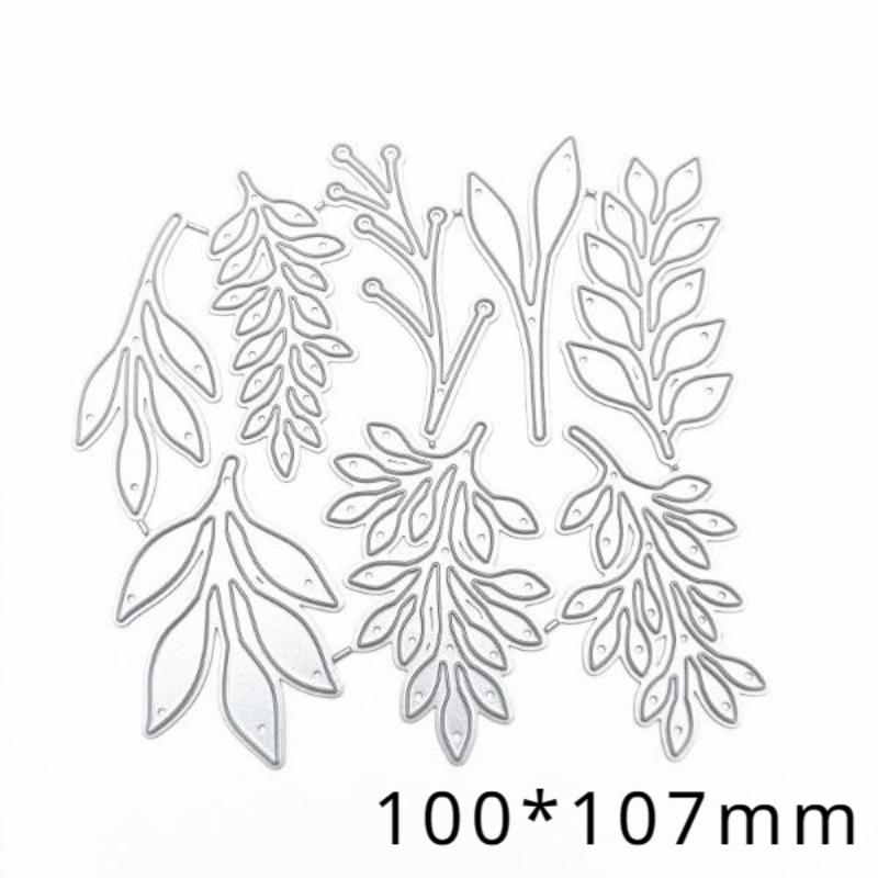 Pretty Leaves Metal Cutting Dies Stencil Die Cut Scrapbooking Craft Stamps DIY Album Paper Cards Embossing Die