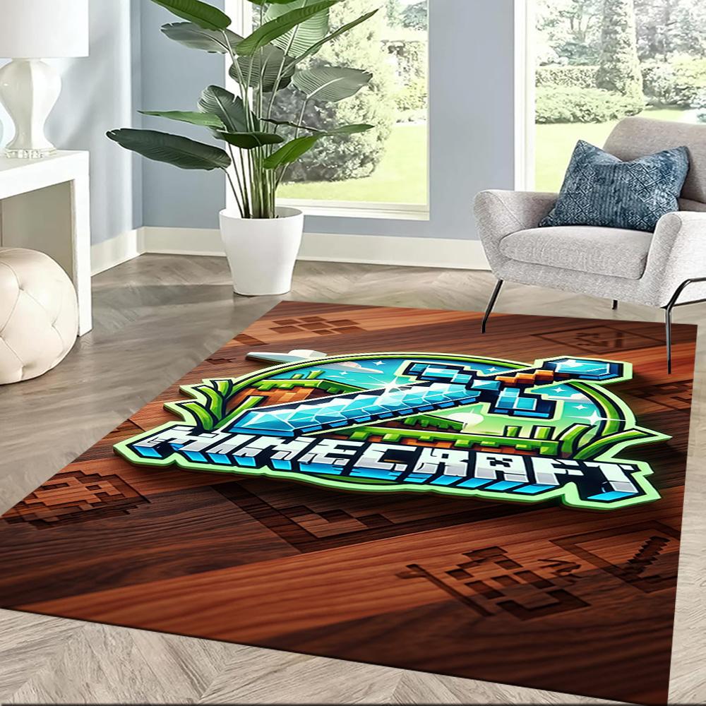 Minecraft 220 Floor Mat Perfect for Bedrooms Dining Room Balcony Foyer Antislip Carpet Office home decor Best for Christmas