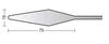 Holbein MX Painting Knife 110434 No.4