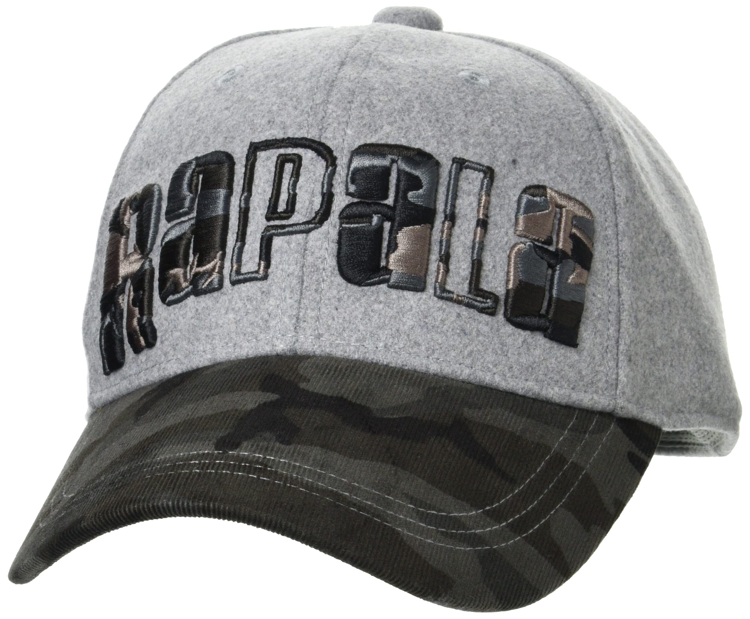 

Кепка Rapala Camouflage Felt CAP, серая, КАМУФЛЯЖНАЯ КЕПКА RC-185GR