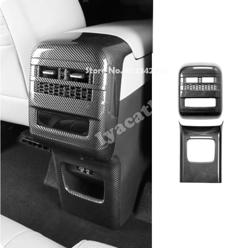 For BYD Equation Leopard 7 Titanium 7 2025 2026 Rear Air Vent Outlet Back Anti-kick Board Trim Protector Cover Car Accessories