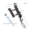 Coil Camera Lanyard with Buckle for Diving Anti Lost Rope