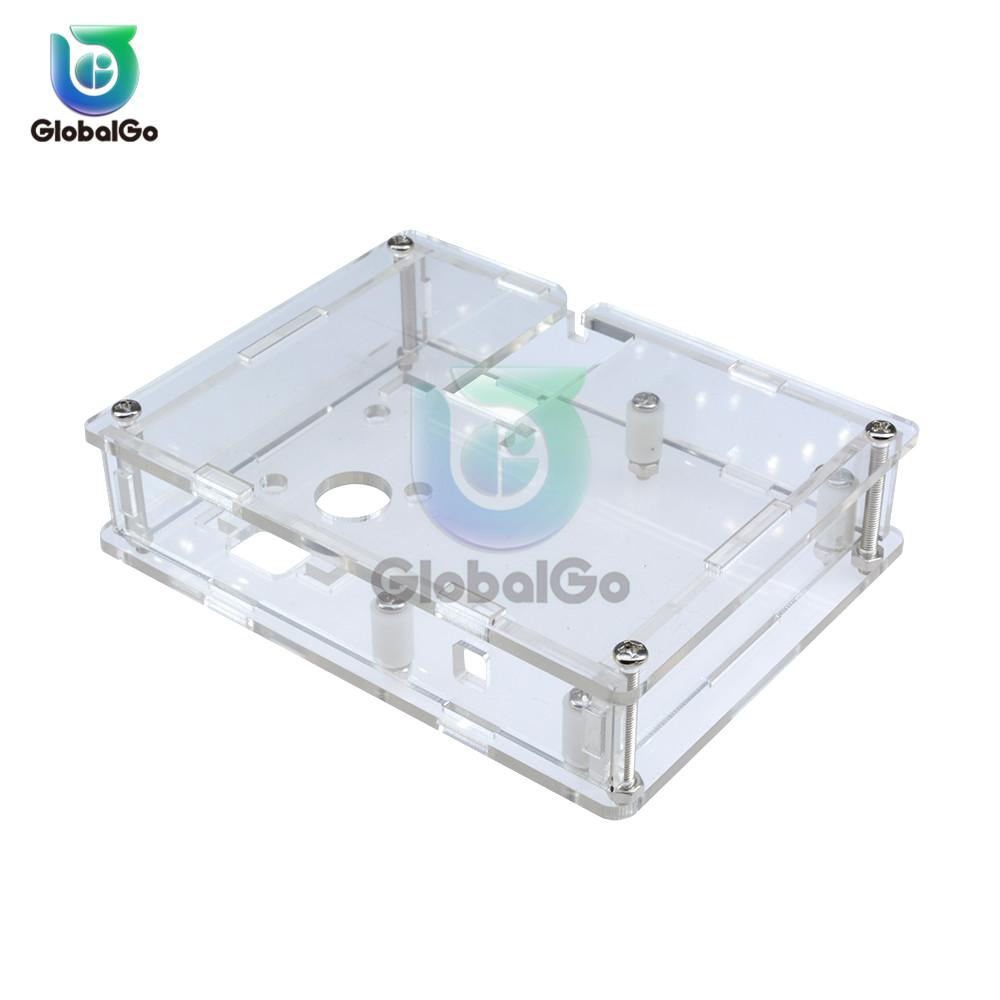 GM328B Mega328 LCR-T4 Box Clear Acrylic LCR-T3 Case Shell Housing For LCR-T4 Transistor Tester ESR SCR/MOS LCR T4