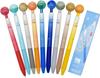 Maydahui Stylish Planet Ballpoint Black Set of Cute and Fun Gel Ballpoint Perfect for Birthday and Pens, 0.5mm, Ink, 9. Stationery, Pens, Kids,