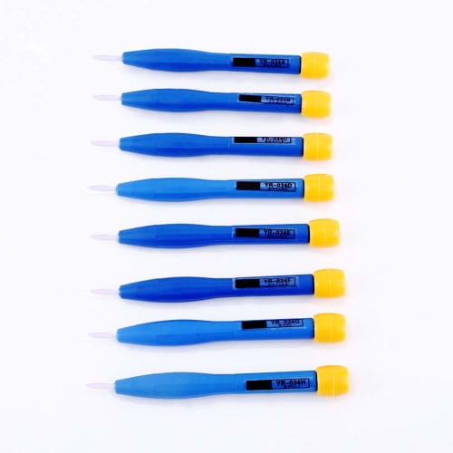 Professional Anti-Static Screwdriver Set, Precision Frequency Adjustable Screwdriver Repair Tool Kit, Plastic, Ceramic, Non-Magnetic, Repair Hand Tool