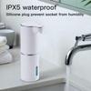 LAOPAO Soap Dispenser, Automatic Foaming Hand Soap Dispenser Touchless Rechargeable Bathroom Countertop Soap Pump for Kids Xmas Gift 300ml