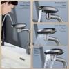 Stainless Steel Bathroom Faucet 360° Swivels Basin Mixer Tap For Hotel Style Vanity Room