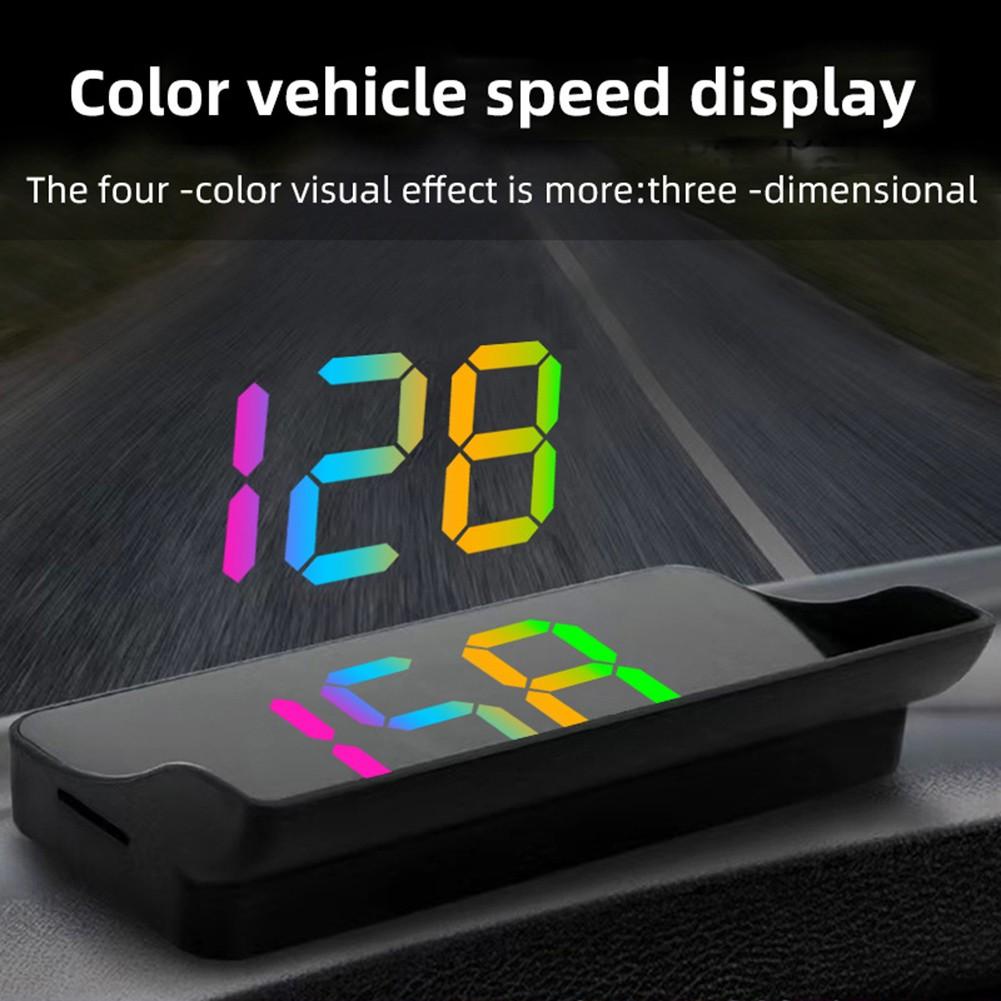 7-Color Display Digital Speed Display GPS HUD Speedometer