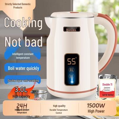 Wanlida 2025 Automatic Electric Kettle: Large Capacity, Insulated, Power-Off Feature