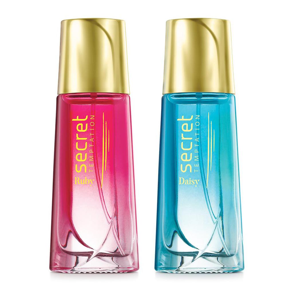 Set of Perfume Water Ruby and Daisy (2 X 30 Ml), Ruby and Daisy Eau De Parfum Set, Secret Temptation