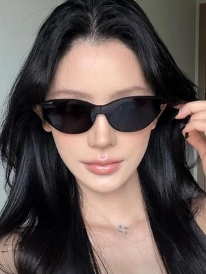 Fashion Punk  Cat Eye Sunglasses For Women Men Trendy Retro Sun Glasses Shades Vintage Decoration Eyewear Uv400 Goggles