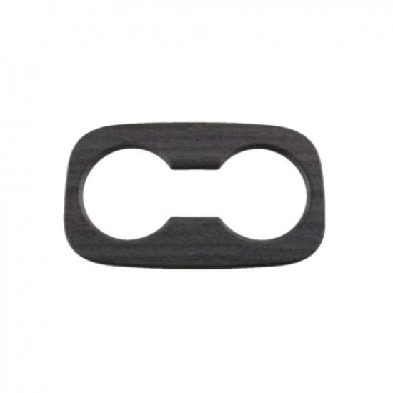 For Chevrolet Trax 2023 2024 2025 Wood Grain Rear Water Cup Holder Cover Trim