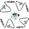 4PCS Oxygen O2 Sensor 1 & 2 for 2002 2003-2005 Cheverlet Blazer 4.3L; 2002-2004 S10 4.3L Upstream + Downstream