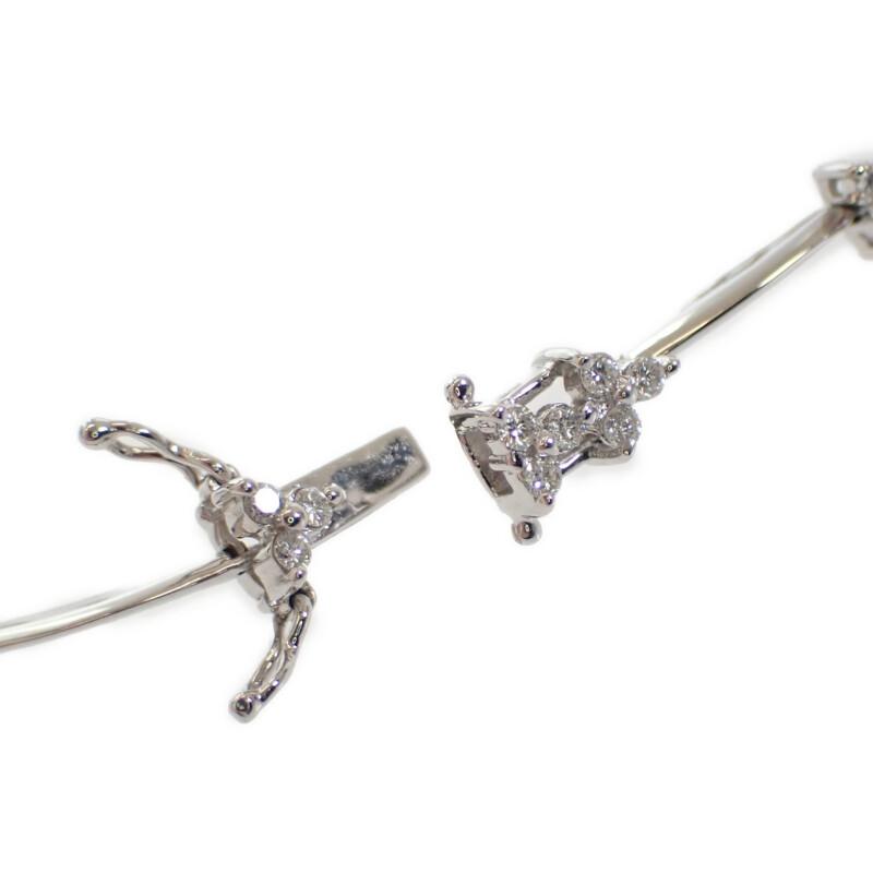 No Brand  Bracelet K18 White Gold Women