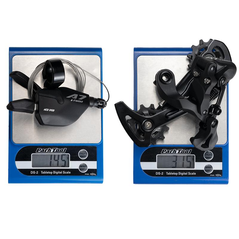 LTWOO A7 1x10 Speed Trigger Shifter + Rear Derailleurs, Aluminium Alloy, for MTB Bike Compatible with DEORE