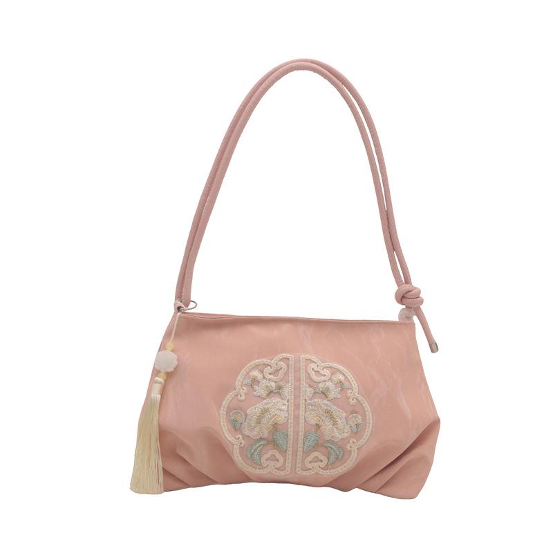 Trendy 2024 Chinese-Style Tassel Crossbody Bag - Women's Summer Fashion Shoulder Bag