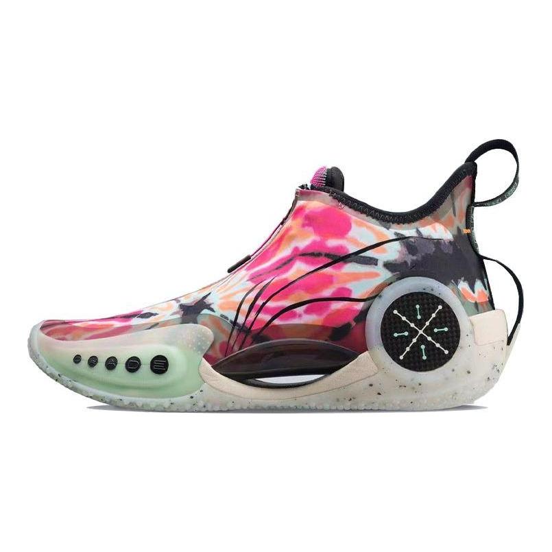 Li-Ning Way of Wade 9 Florida Men Sneakers Pink White ABAR119-9