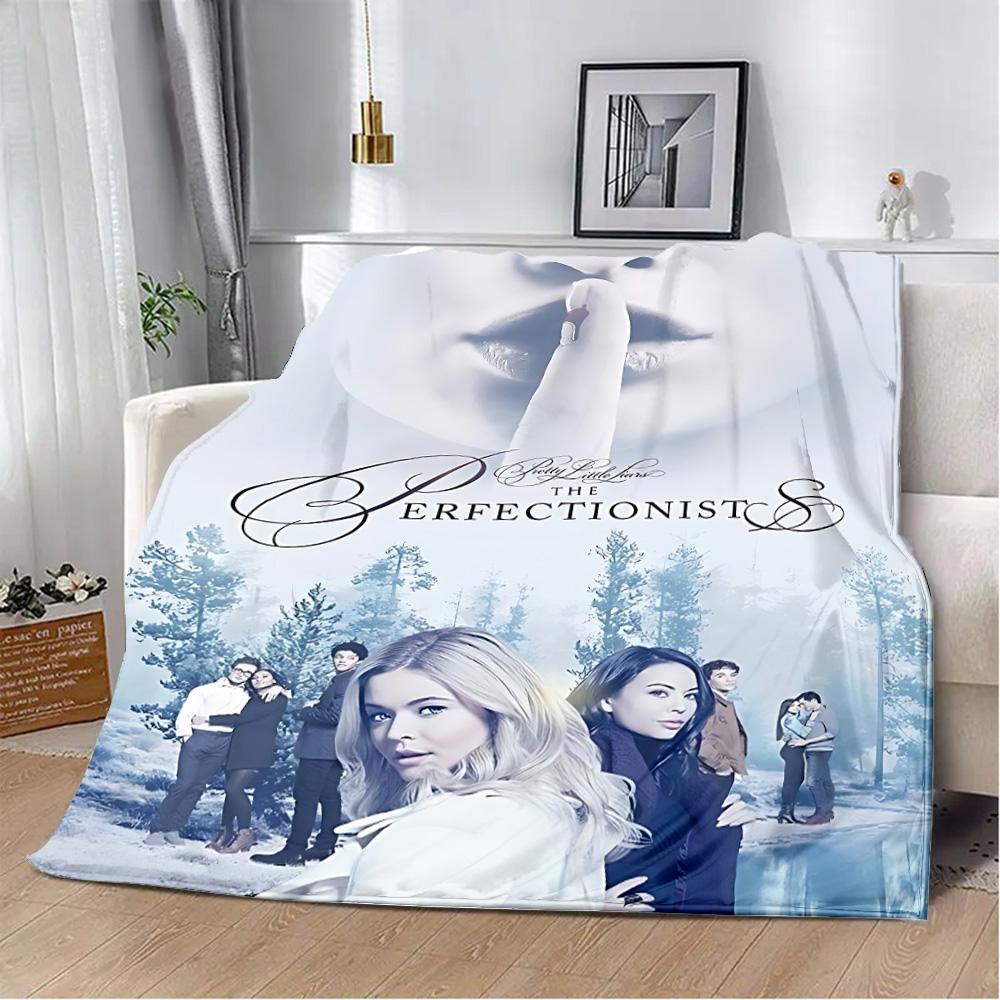Pretty Little Liars Aufdruck Decke Picknickdecken Warme Decke Weiche und Bequeme Decke Haus Reisen Geburtstagsgeschenk