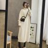 Sweater Autumn and Winter Loose Thickened Turtleneck Pullover with Bottoming Skirt Mid-length Over-the-knee Sweater