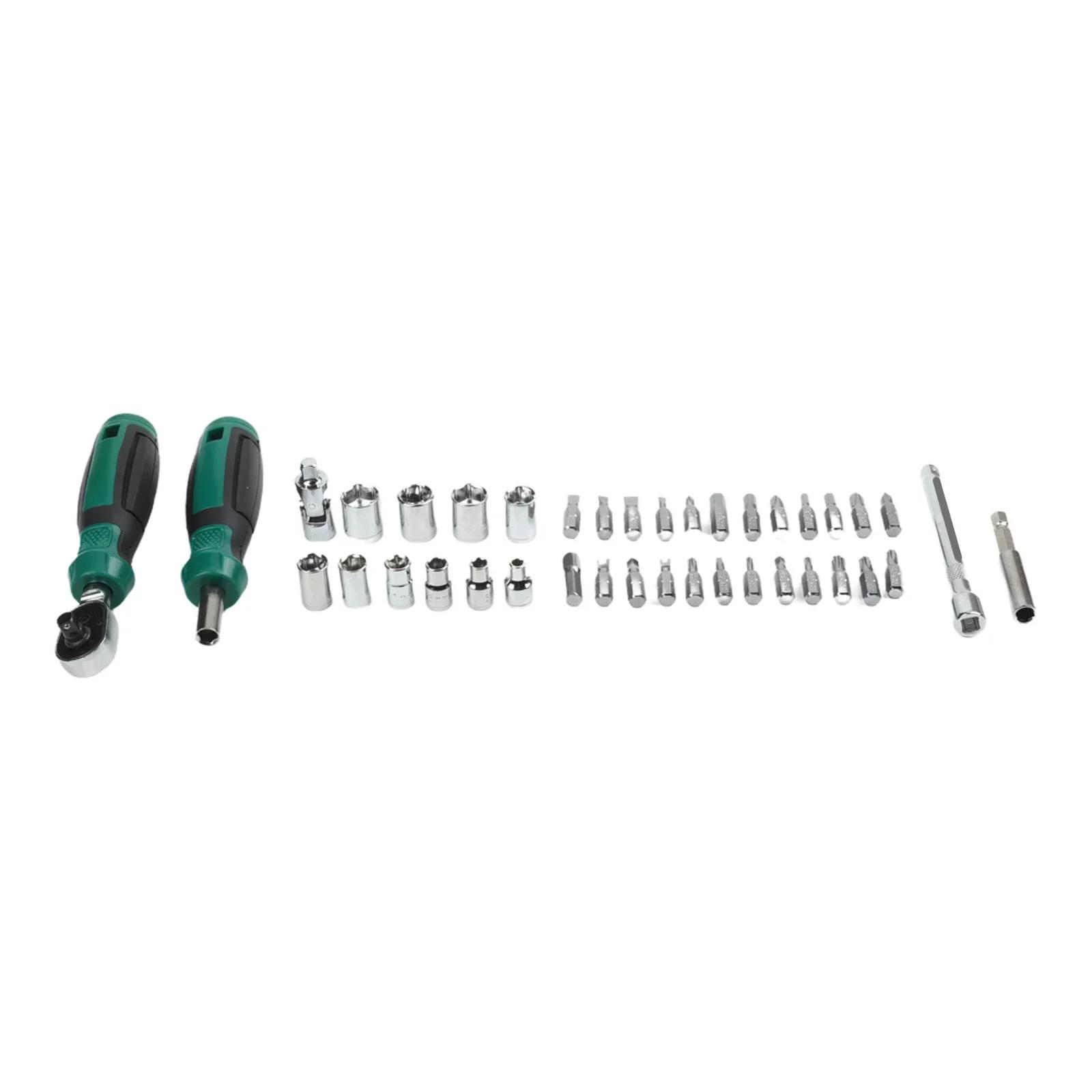 DIY Projects Ratchet Wrench Versatile Screw Driver Bit Set Hand Tool Set Magnetic Screwdriver Steel Bits Magnetic Bit Tips China Mainland