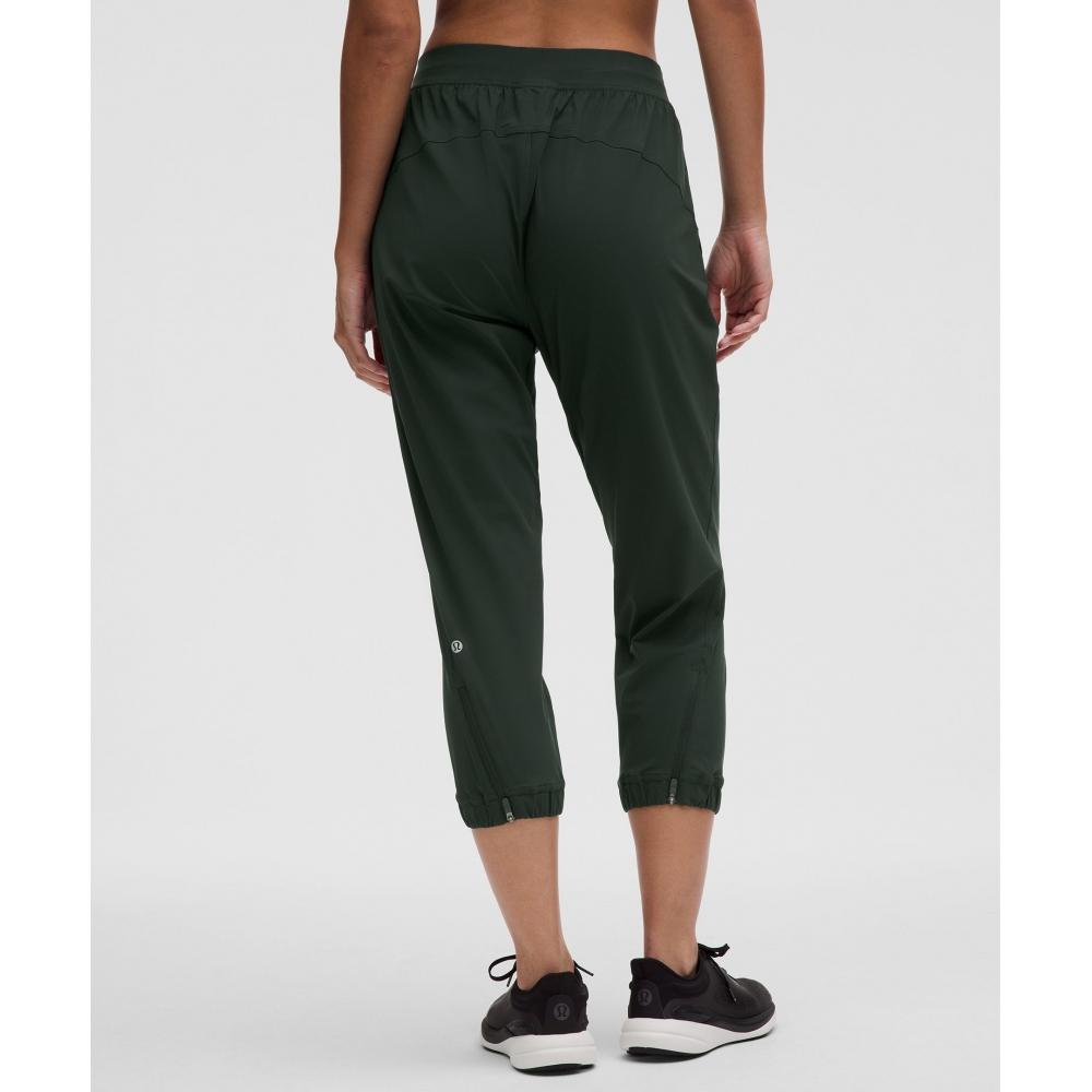 Lululemon Adapted State High Rise Cropped Jogger Rainforest Green
