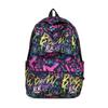 Backpack Men's Graffiti Backpack Senior High School Student Schoolbag