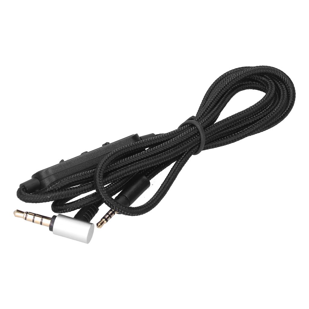 1.2m Headphone Audio Cable with Volume Microphone Control for Sennheiser Momentum Headset