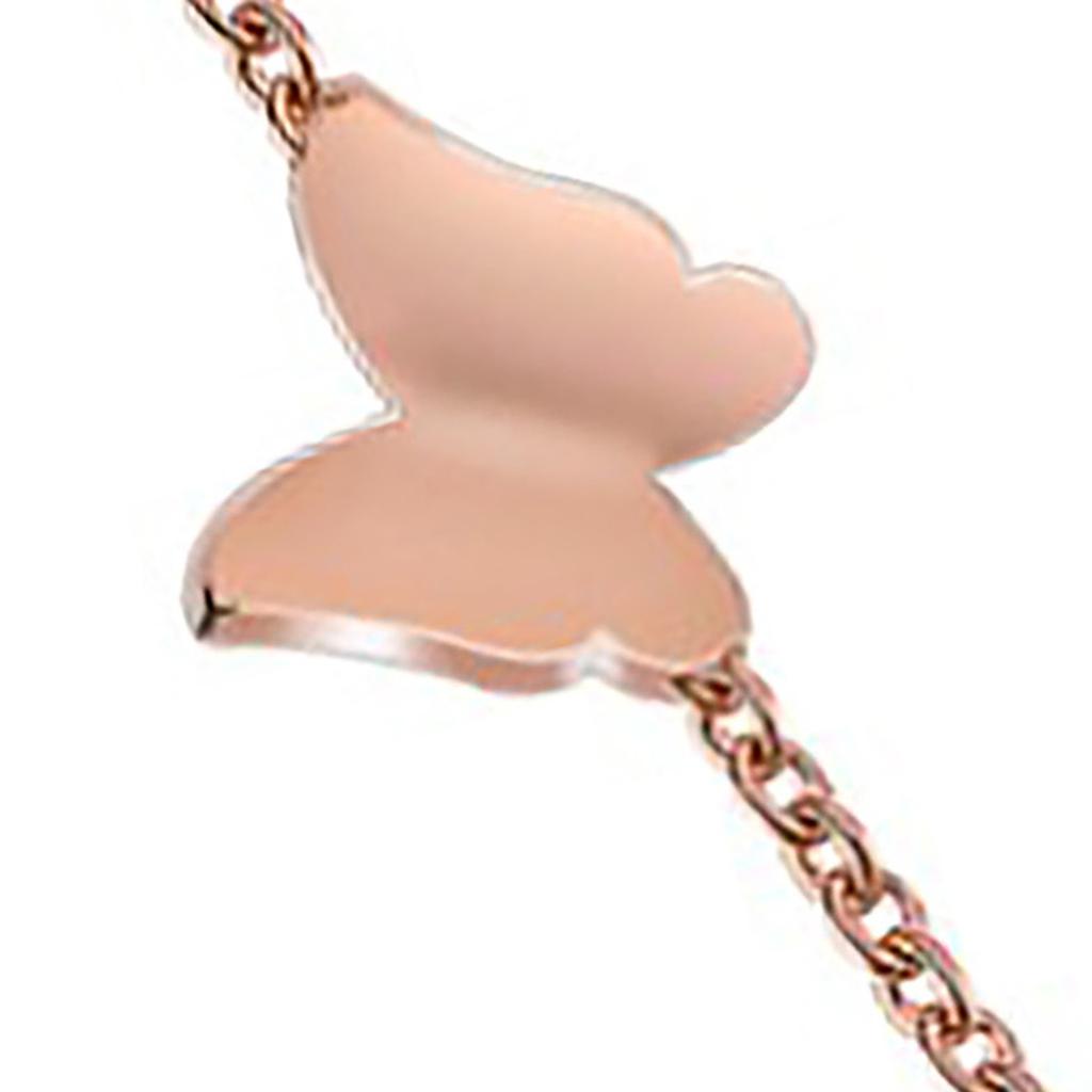 Schmetterlingskette Leicht Wunderschön Schlicht Titanstahl Schmetterlingskette für Damen