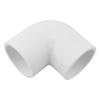 10Pcs 1 Inch 90° PVC Elbow Fittings, Furniture Grade 2-Way Connector for DIY Shelves, Greenhouse, Pipe Structures & Furniture