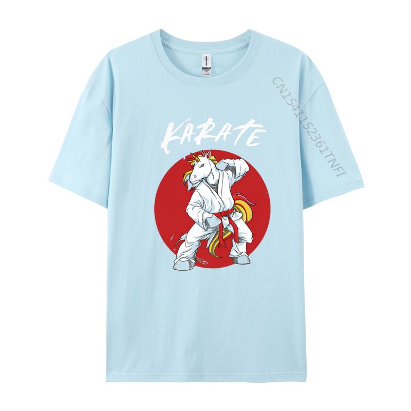 

Karate Unicorn Karate Japanese Mma Tshirts Vintage Tshirt Top Tees Youth Teeshirts Cotton Printed On Streetwear Casual 4XL