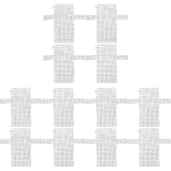 EXCEART 12 Pieces Mesh Clear Plastic Canvas Sheets Crossbody DIY Sewing Kit Form Cross Stitch Kits for Making Handmade Purse Bag Crafting, Yarn, Knit