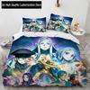 Sword Art Online Bedding Set Anime Duvet Covers King Queen Double Twin Size Adults Boys Bed Linens Single Double Size Decor Home