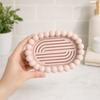 Yousheng Soap Box, with Hollow Drainage Layer Design, Matte Surface Soap Holder, for Home And Dormitory