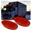 18PCS LED Marker Lights Trailer 24V Waterproof Red Chicken Side Marker Clearance Lights for Semi Trucks Freightliner Cargo – Universal Fit