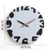 Modern Wall Clocks Wood Minimalist Elegant Aesthetic Clocks Unusual Stylish Watch Home Living Room Wall Decoration Ornaments