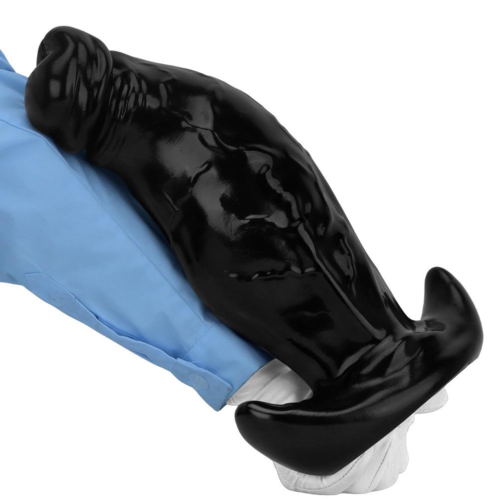 Duże Miękkie Dildo PVC Fisting Smocza Głowa Korek do Pupy Masturbator Dilator Analny Zabawka Seksualna dla Dorosłych Duży Dildo Strap-on Penis