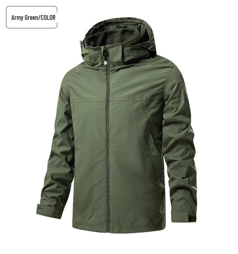 1890 Thin Waterproof Windproof Autumn Outdoor Mountaineering Jacket 8822
