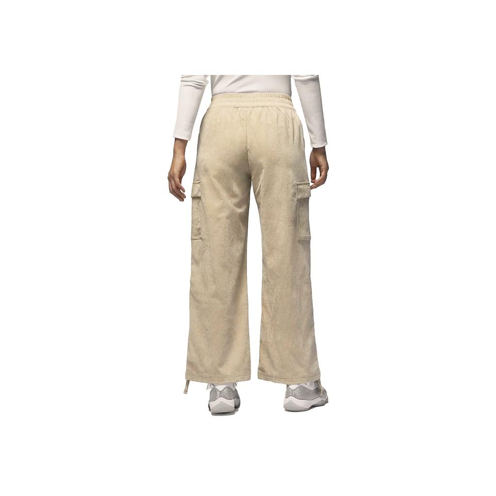 Jordan Chicago Solid Color Multi-Pocket Casual Knit Joggers Women Bottoms Desert-Yellow FD8210-277