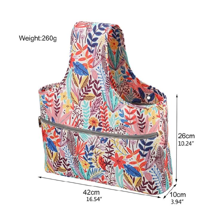 Bolsa de Armazenamento Criativa de Crochê Bolsa Tote para Lãs de Tricô Presente para Mãe Avó