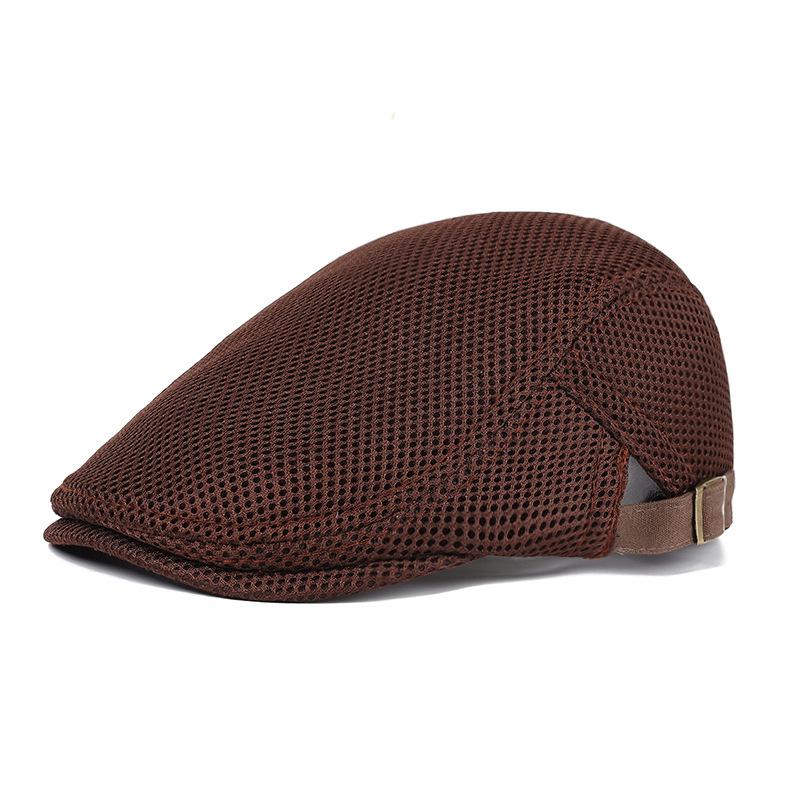 Mesh Duckbill Hat for Men Women Beret for Spring Summer Breathable Forward Hat Wholesale Men's Mesh Duckbill Hat