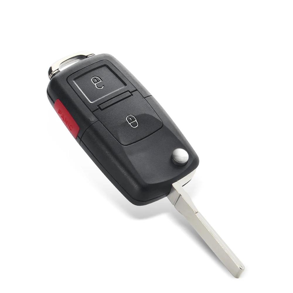 2/3/4 Tasten Klappbare Auto-Fernbedienung Flip Key Schale Hülle Fob Für VW Passat Polo Golf Touran Bora Ibiza Leon Octavia Fabia2028