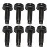 Hard Top Torx Screws Bolts Windshield Frame,Tailgate,Hard Door Hinges Roll Bar Screws Bolts for Jeep Wrangler JK 2007-2018