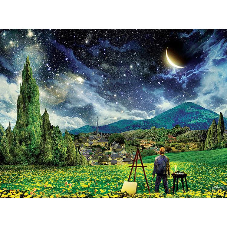 500 Piece Jigsaw Puzzle - Van Gogh Starry Night, Popular Korean Puzzle