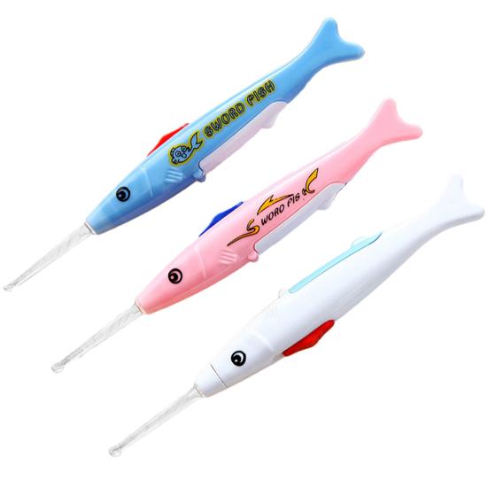 Fisch Ohrenreiniger LED-Licht Ohrenschmalzentferner Schnelles Reinigungswerkzeug Sicher Schmerzloser Reiniger