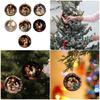 Elegant Acrylic Nativity Ornament Handmade Birth Hanging Ornament Accessory Enhancing Christmas Atmosphere