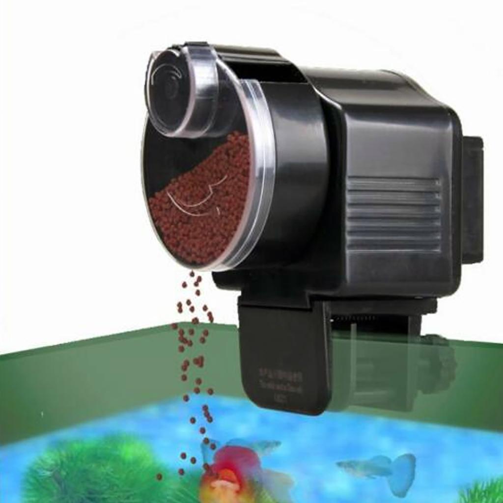 Compact Automatic Fish Feeder Fish Food Dispenser Feeding Tool for Aquarium Fish Tank